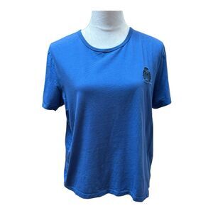 Ralph Lauren T-Shirt Blue Crest Logo Short Sleeve Casual Top